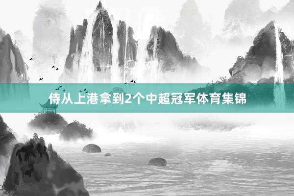 侍从上港拿到2个中超冠军体育集锦
