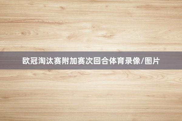 欧冠淘汰赛附加赛次回合体育录像/图片